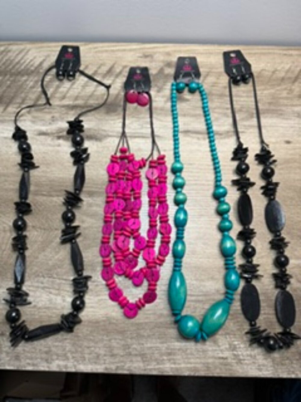 NWT Paparazzi Wood Jewelry Lot | Boho Bundle | Necklaces + Bracelets
